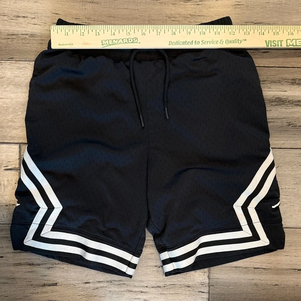 Jordan Black and White Athletic Shorts